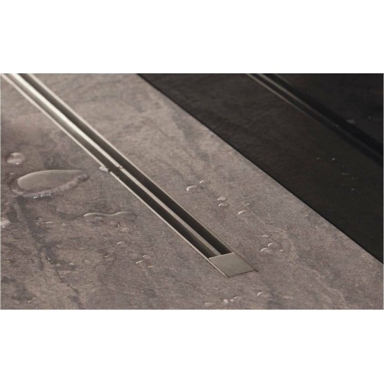 Κανάλι Ντουζiέρας Σιφών Confluo Premium Slim Line 650 65cm Ανοξείδωτο Χρωμέ